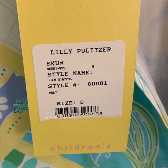 LILLY PULITZER SHIFT CHILDRENS DRESS - Picture 6 of 10